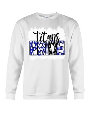 Titans in blue Crewneck Sweatshirt tile
