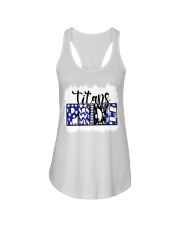 Titans in blue Ladies Flowy Tank tile