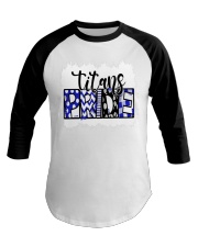 Titans in blue Baseball Tee tile