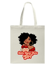 Delta Sigma Theta Girl Tote Bag tile