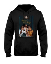 Black Girl Been Magic Hooded Sweatshirt tile