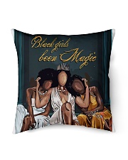 Black Girl Been Magic Indoor Pillow tile