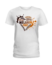 Melanin 5 Ladies T-Shirt tile