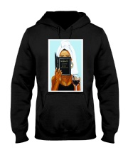 Black woman with inspirational quote - Black Art Hooded Sweatshirt tile