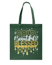 Bold Beautiful and Blessed Tote Bag tile
