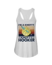 I am a knotty Ladies Flowy Tank tile