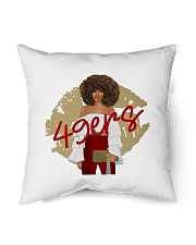 49ers girl Indoor Pillow tile