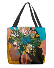 6. Blooming, Floral All-Over Tote tile