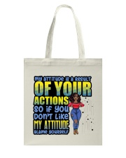 If You Don't Like Me Blame Yourself Tote Bag tile