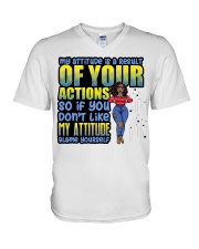If You Don't Like Me Blame Yourself V-Neck T-Shirt tile