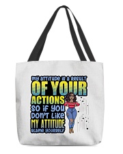 If You Don't Like Me Blame Yourself All-Over Tote tile