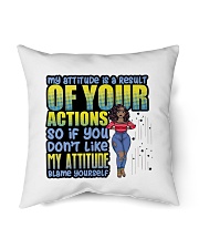 If You Don't Like Me Blame Yourself Indoor Pillow tile