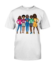 Afro sistas Black History Month Premium Fit Mens Tee tile