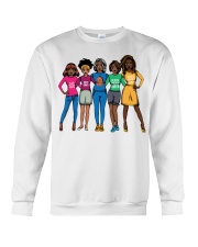 Afro sistas Black History Month Crewneck Sweatshirt tile