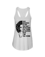 I Am The Storm Ladies Flowy Tank tile