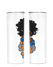 Knicks Glitter Tumbler tile