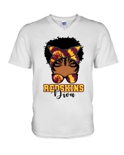 Redskins Diva V-Neck T-Shirt tile