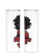 Raptors Glitter Tumbler tile