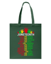 Juneteenth Famous Black Figures Tote Bag tile
