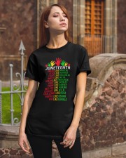 Juneteenth Famous Black Figures Classic T-Shirt apparel-classic-tshirt-lifestyle-06