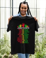 Juneteenth Famous Black Figures Classic T-Shirt apparel-classic-tshirt-lifestyle-front-131
