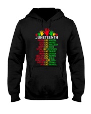Juneteenth Famous Black Figures Hooded Sweatshirt tile