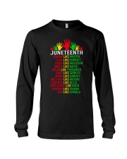 Juneteenth Famous Black Figures Long Sleeve Tee tile