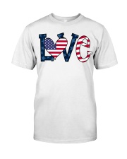 Love USA Premium Fit Mens Tee tile