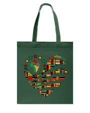 Juneteenth Heart Tote Bag tile