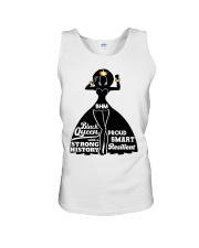 Proud smart resilient Black queens Black History Unisex Tank tile