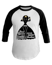 Proud smart resilient Black queens Black History Baseball Tee tile