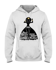 Proud smart resilient Black queens Black History Hooded Sweatshirt tile