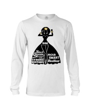Proud smart resilient Black queens Black History Long Sleeve Tee tile