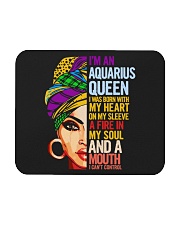 Aquarius Black Queen Mousepad tile