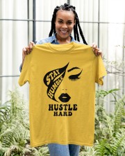 Stay humble hustle hard Classic T-Shirt apparel-classic-tshirt-lifestyle-front-131