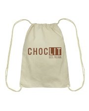 ChocLIT Melanin - Caramel Drawstring Bag tile