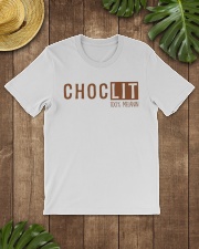 ChocLIT Melanin - Caramel Classic T-Shirt lifestyle-mens-crewneck-front-18