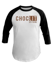 ChocLIT Melanin - Caramel Baseball Tee tile