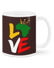 Black history month African map LOVE Mugs tile