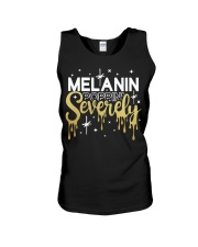 Melanin Poppin' Severely Unisex Tank tile