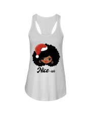 Christmas Nice-ish girl Ladies Flowy Tank tile