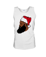christmas beard man 9 Unisex Tank tile
