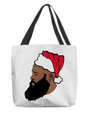 christmas beard man 9 All-Over Tote tile