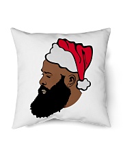 christmas beard man 9 Indoor Pillow tile