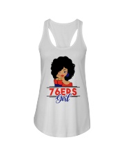 76ers Girl Ladies Flowy Tank tile