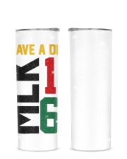 I have a dream MLK 1 Glitter Tumbler tile