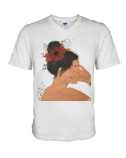 Natural Skin V-Neck T-Shirt tile