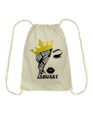 January Drawstring Bag tile