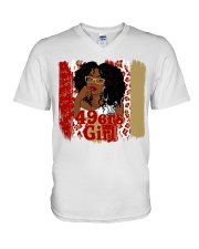 49ers V-Neck T-Shirt tile