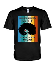 School Board Member V-Neck T-Shirt tile